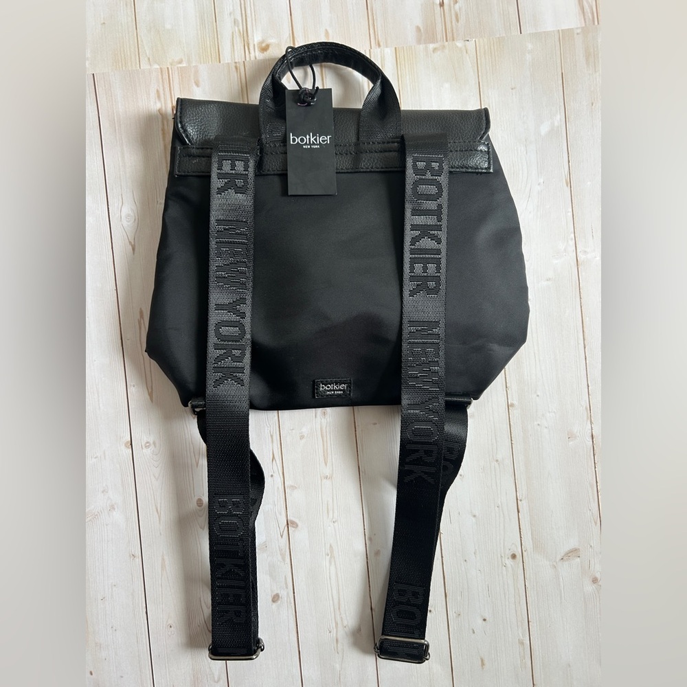 Boitkier mini backpack nylon black New with tag - Picture 2 of 3